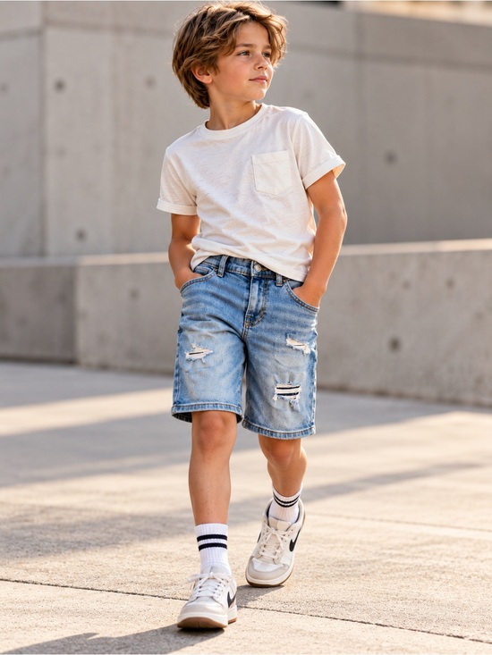 art class Other - Art Class Boys Distressed Denim Bermuda Shorts Size 8